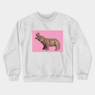 PLASTIC FANTASTIC: Hippo Crewneck Sweatshirt